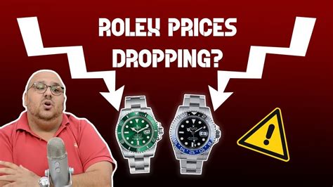 do rolex watches go up in value|why are Rolex prices dropping.